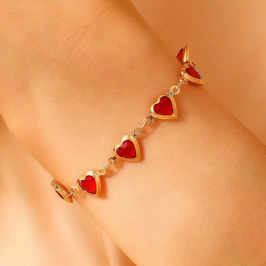 Ophelyra Garnetelle Armband | Guld