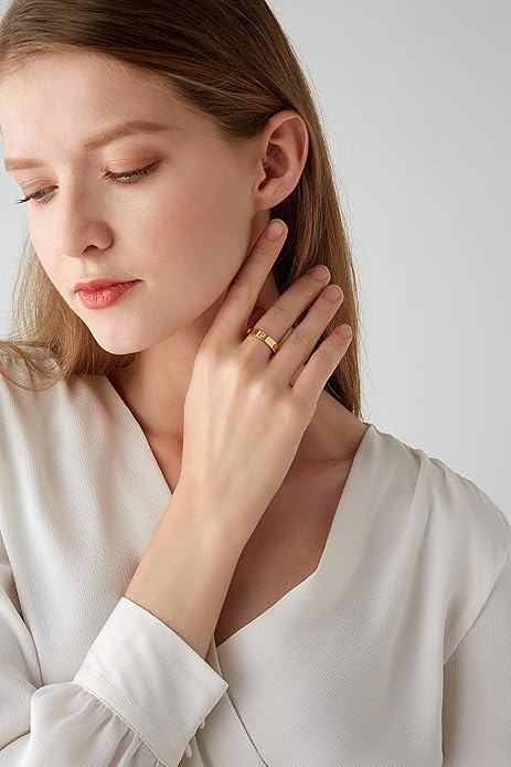 Promise Band Ring | Guld