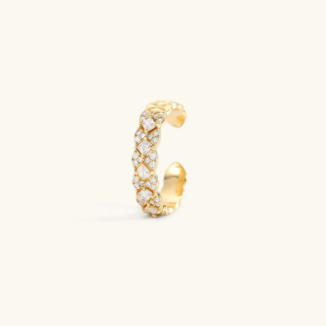 Camille Guld Mönstrad Ring