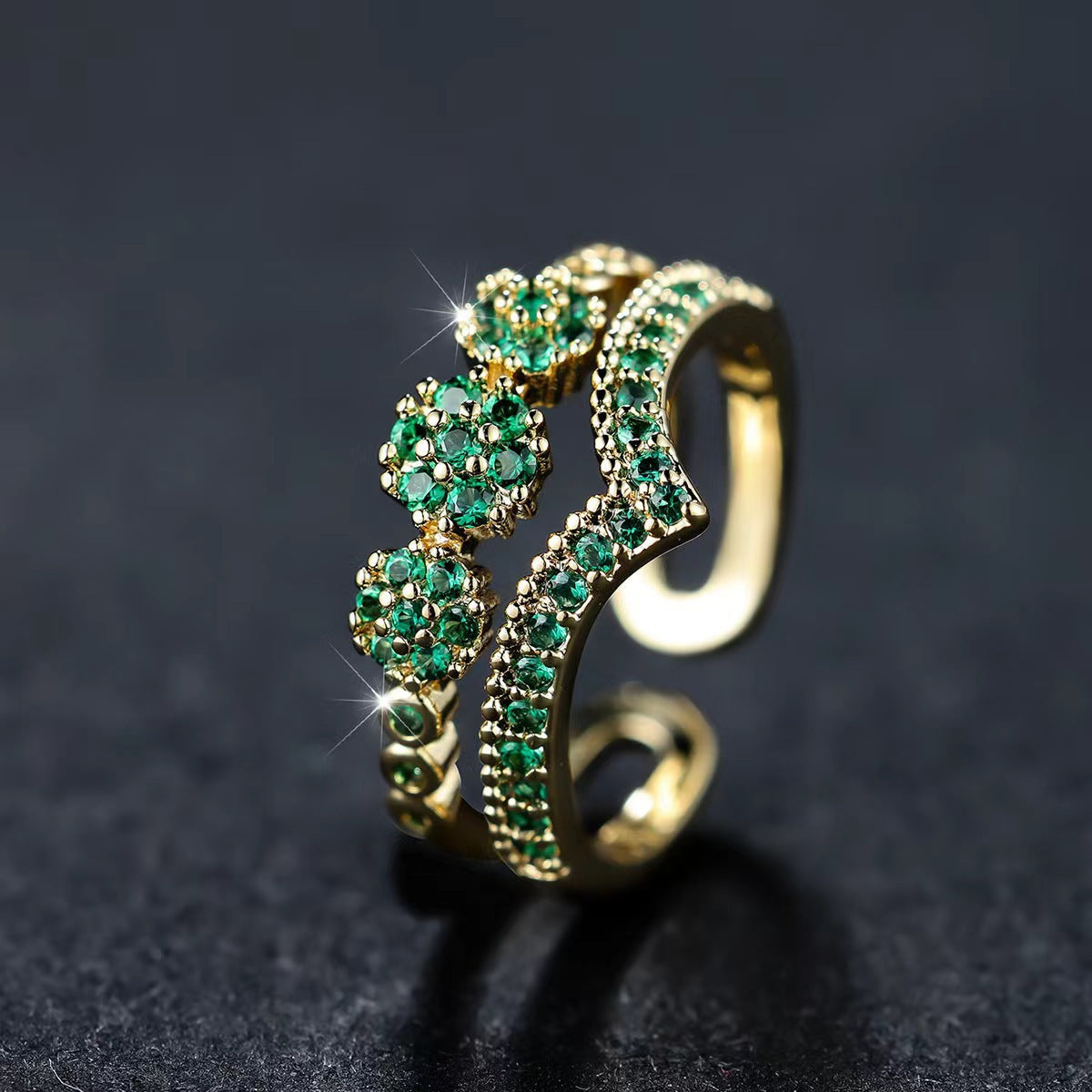 Nerisse Valgarde Ring | Guld