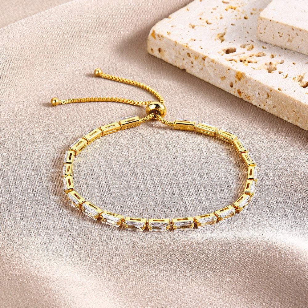 Horizen Tennisarmband | Guld