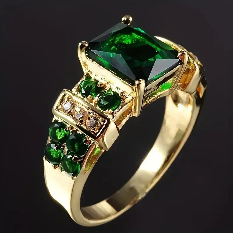Exquisite Smaragd Ring | Guld