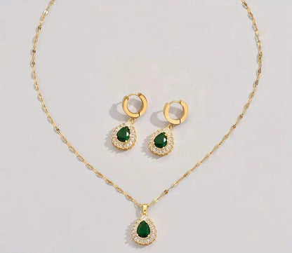 Rheya Lysandelle Smycke Set | Guld