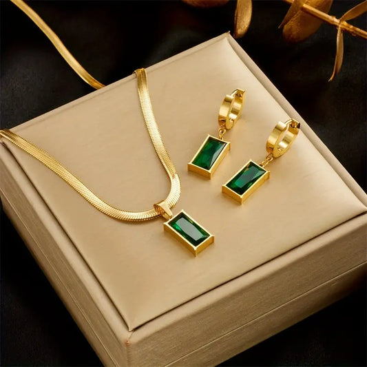 Iselotte Verdain Smycke Set | Guld