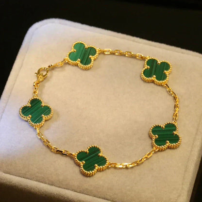 Clover Armband Grön