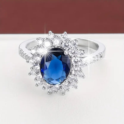 Vionne Saphirae Ring | Vitguld