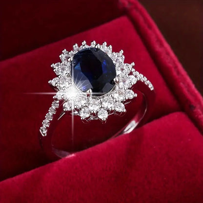 Vionne Saphirae Ring | Vitguld