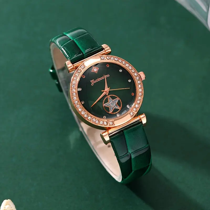 Verdantra Timecourt Smycke Set | Guld
