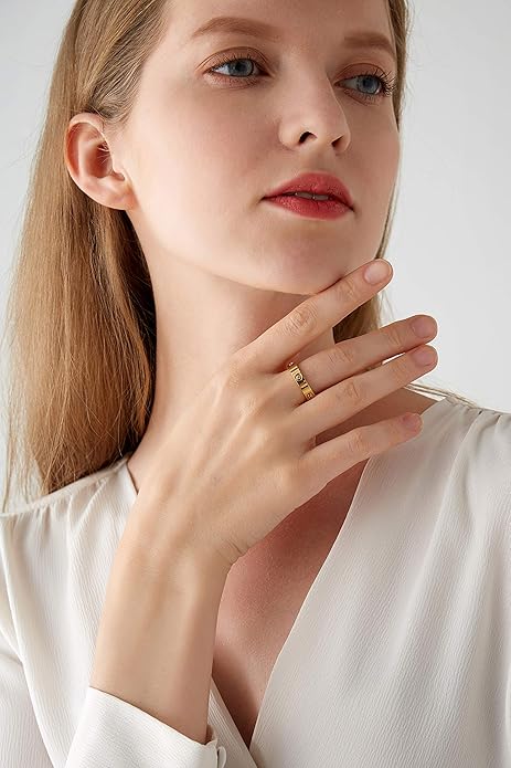 Promise Band Ring | Guld