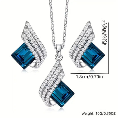 Brienne Solazure Smycke Set | Vitguld