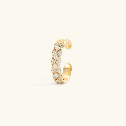 Camille Guld Mönstrad Ring