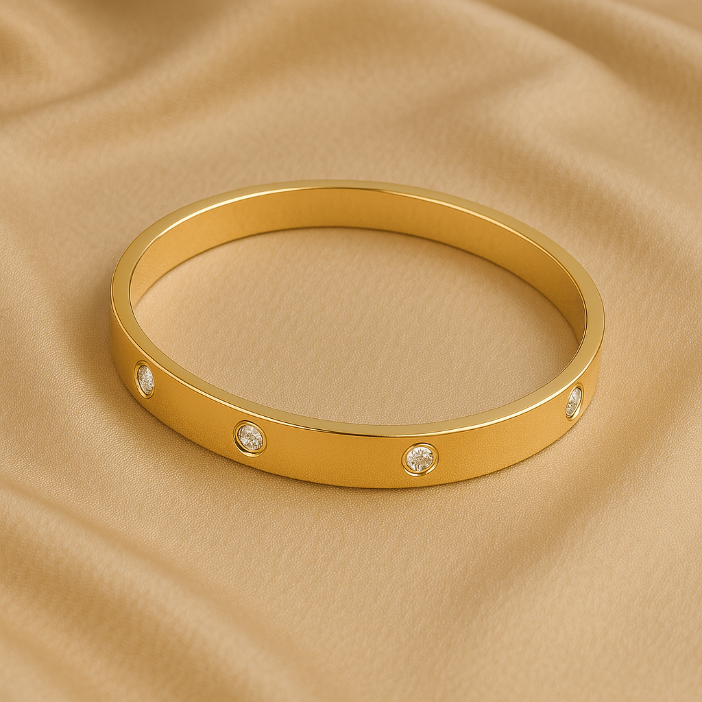Evighet Länk Armband Diamant