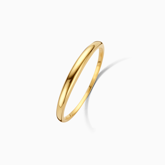 Smal Dome Ring | Guld