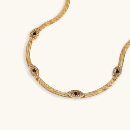 Faunne Guld Halsband