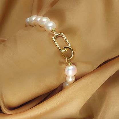 Freshwater Barock Pärlor Armband