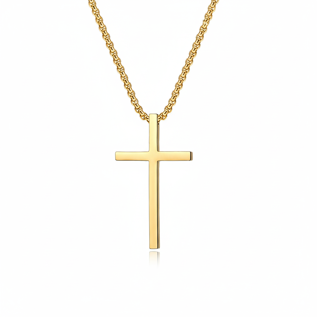 Bezel Korshalsband | Guld