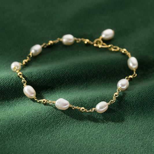 Barock Pärl Strand Armband