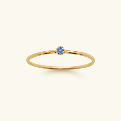 Amelia Månadssten Stapelbar Ring