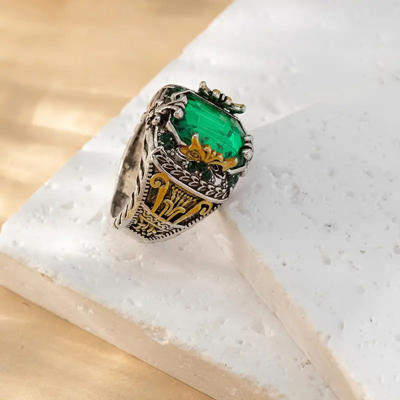 Klara Emerin Ring | Mixed Guld