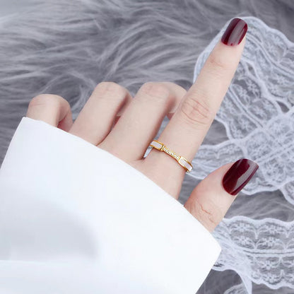 Gabrielle Diamant Simulant Guld Ring
