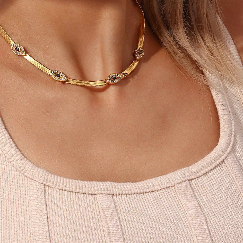 Faunne Guld Halsband