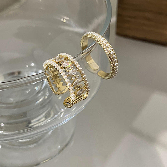 Elodie Vance Ring Set | Guld