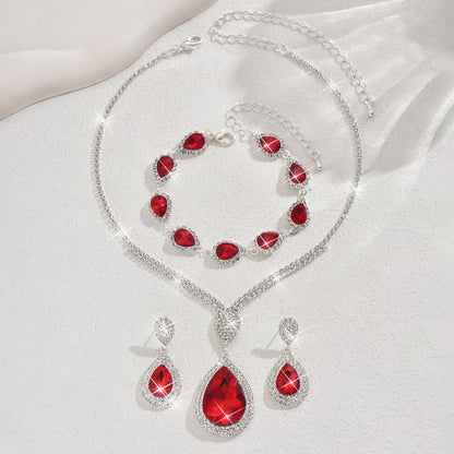 Thalira Bloodwynne Smycke Set | Vitguld