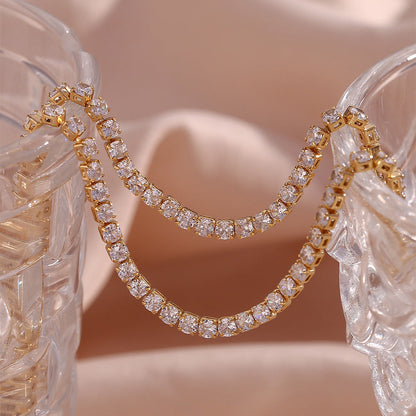 Isolde Diamant Tennishalsband