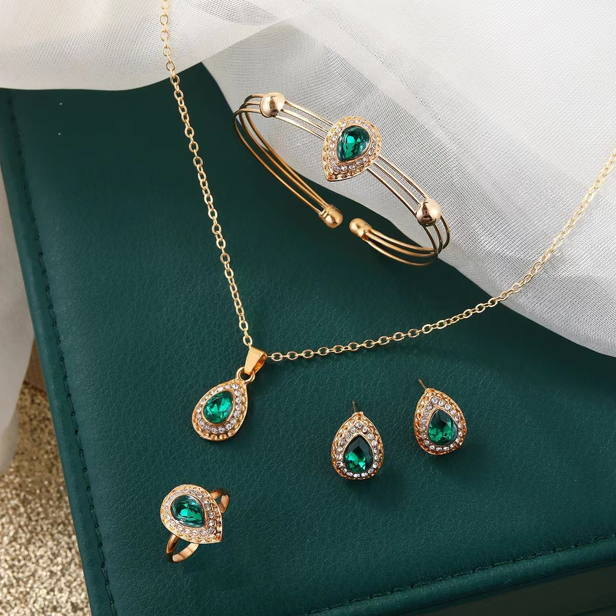 Noémie Glastra Smycke Set | Guld