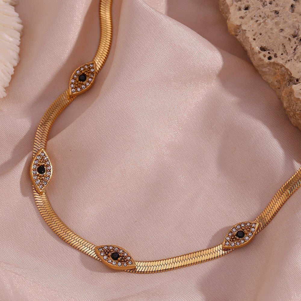 Faunne Guld Halsband