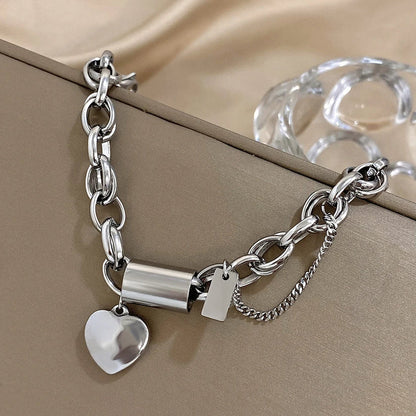 Heartened Grov Armband | Guld