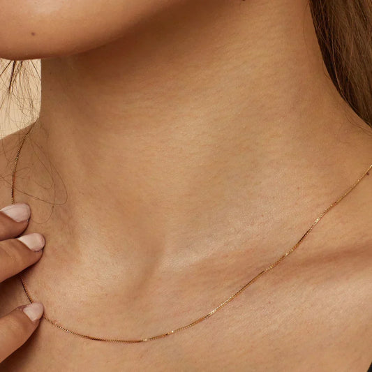 Bodega Box Halsband | Guld