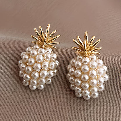 Pärl Pineapple Örhängen