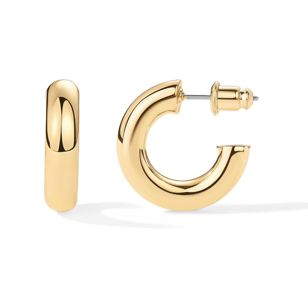 Stardust Creoler | Guld