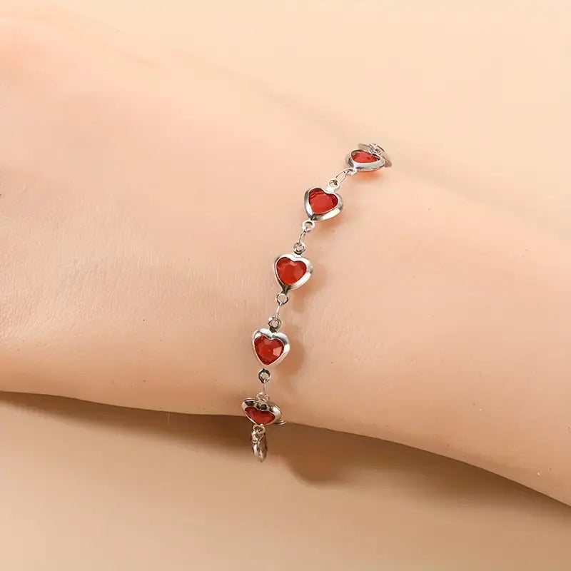 Ophelyra Garnetelle Armband | Vitguld