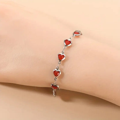 Ophelyra Garnetelle Armband | Vitguld