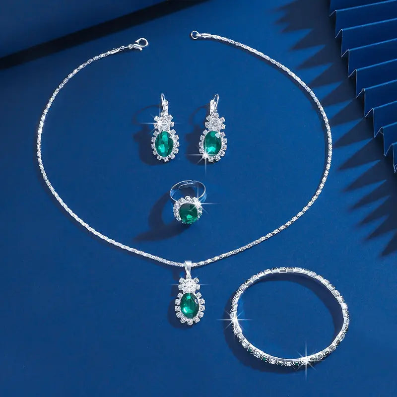 Seloria Grevalyn Smycke Set | Vitguld