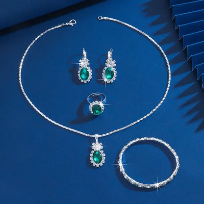 Seloria Grevalyn Smycke Set | Vitguld