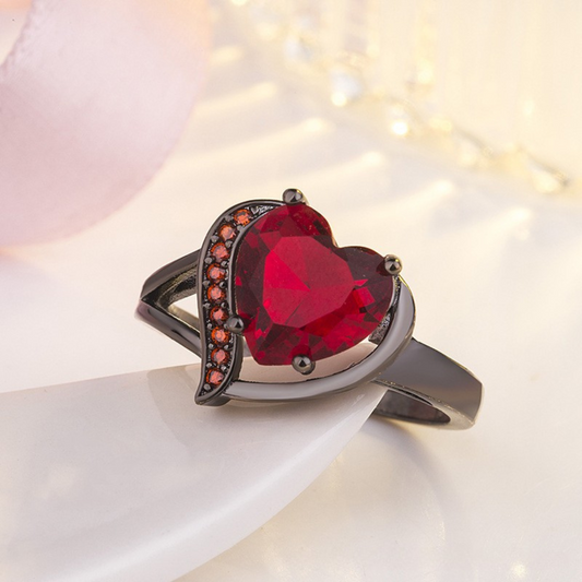 Calindra Rosethorne Ring | Vitguld