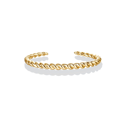 Tvinnad Armband | Guld