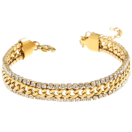 Vela Armband | Guld