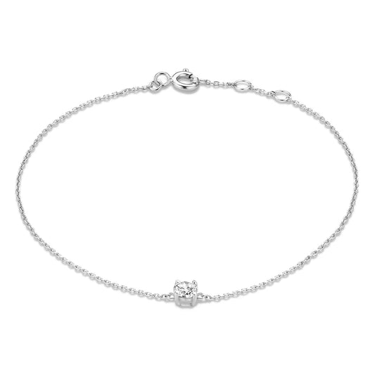 Cléa Moissanite Sten Armband | Guld