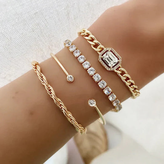 Domitia Calvina Armband Set | Guld
