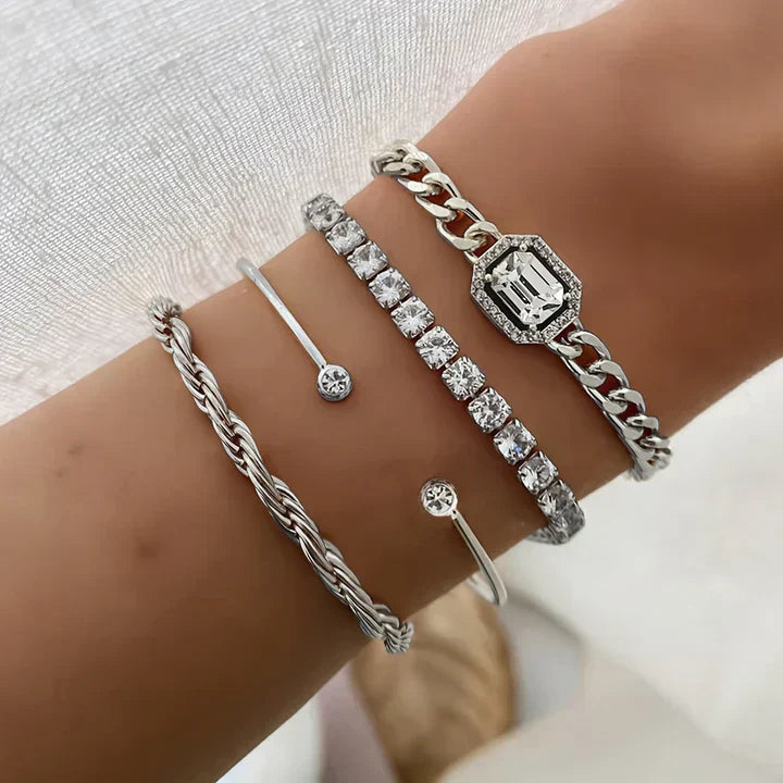 Domitia Calvina Armband Set | Guld